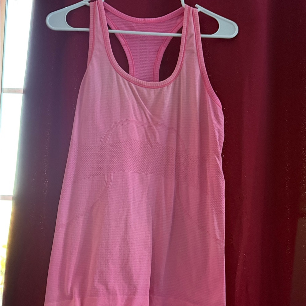 lululemon athletica Pink Tank Top